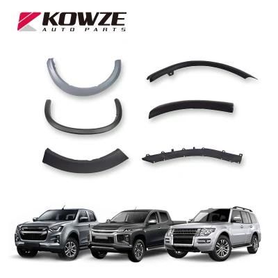 Car Part Body System Fender Flares Parts for Mitsubishi Pajero L200 Triton Outlander Toyota Hilux Ford Ranger Models