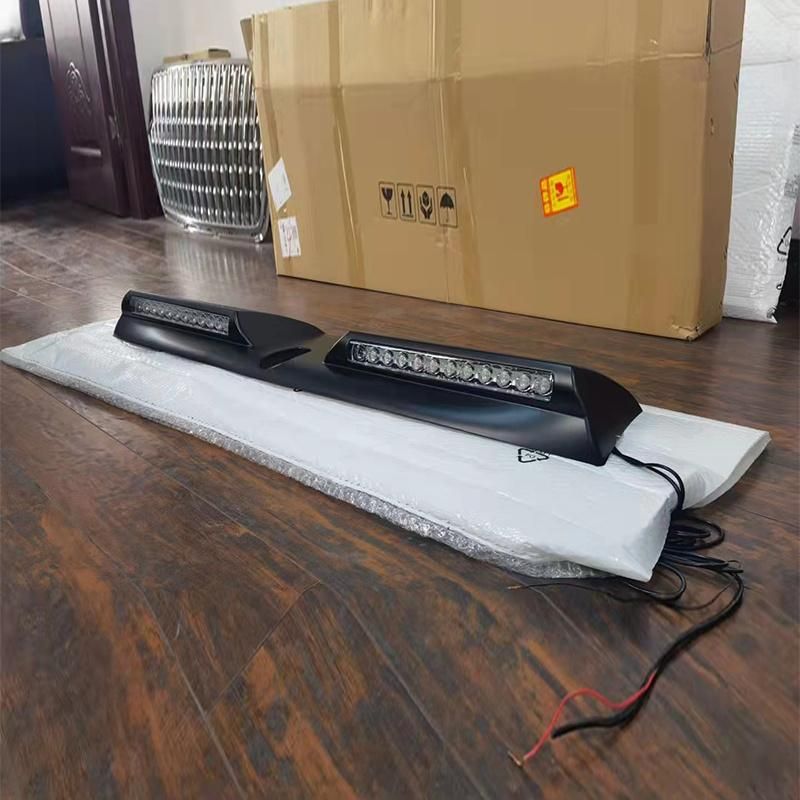 4X4 Matte Black Top Cover Front LED Car Roof Spoiler for Ford Ranger 2012-2022 2022
