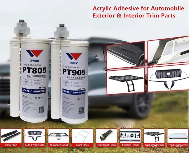 Two Part Acrylic Adhesive for Automotive Exterior/ Interior Trim Parts