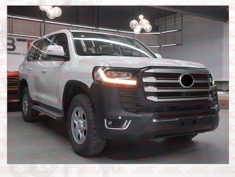 2022 Gbt Hot Selling Exclusive Upgrade Body Kit Facelift for Toyota Land Cruiser Parts LC200 Headlight Car Back Door Bumpers
