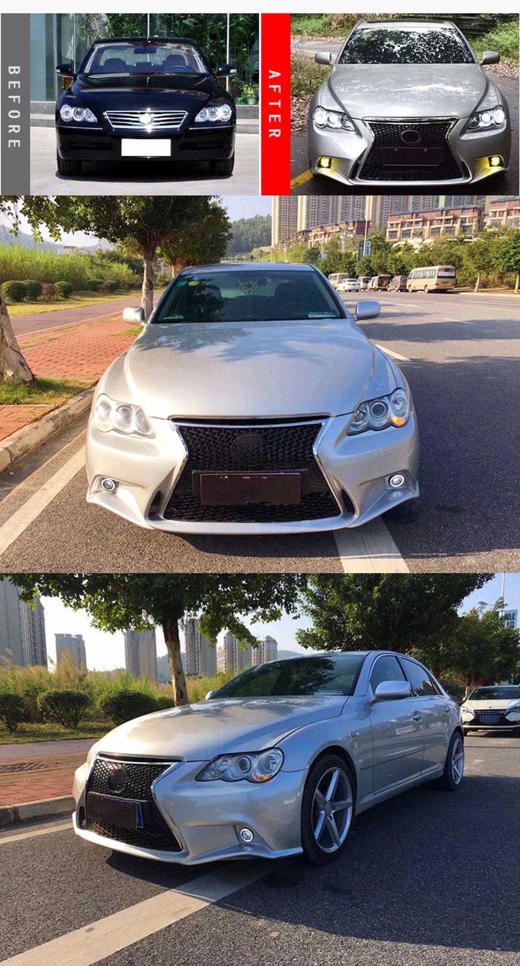 for Toyota Reiz 2005-2009 to Lexus Is Front Bumper PP ABS Plastic Body Kit