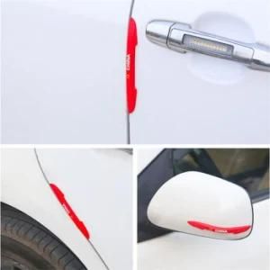 4PCS Car Rearview Mirror Side Edge Protection Guards Car Door Bumper Protector Sticker