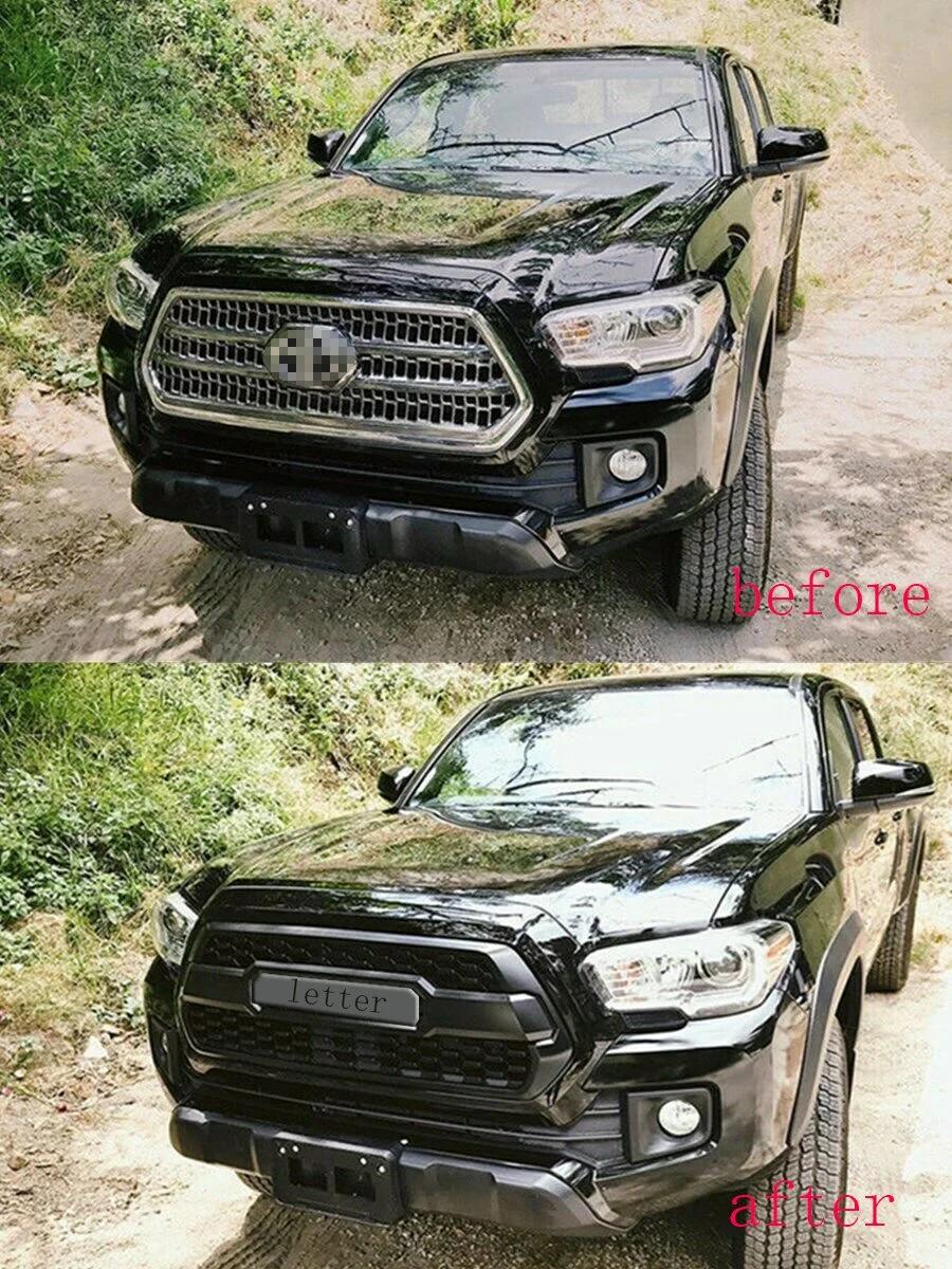 4X4 Auto Car Spare Parts Accessories Front Bumper Grille with Light for Toyota Tacoma 2012-2015