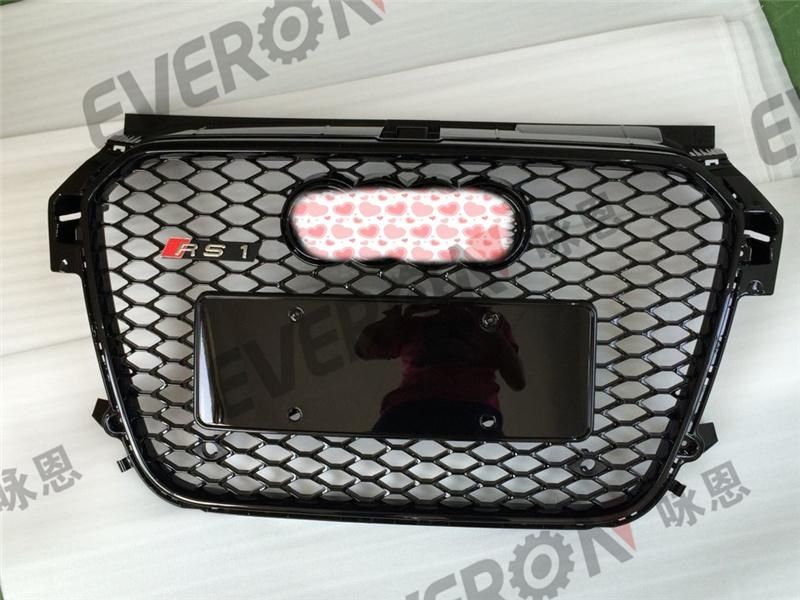 RS1 Style Honeycomb Mesh Front Grille for Audi A1 2011-2015