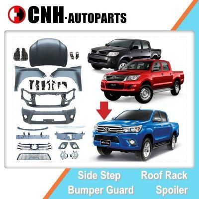 Car Parts Body Kits for Toyota Hilux Vigo Champ 2009 2012 Facelift Upgrade to Hilux Revo