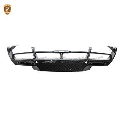 for Mclaren 720s 3K Twill Weave Carbon Fiber OEM Style Rear Bumper Auto Parts