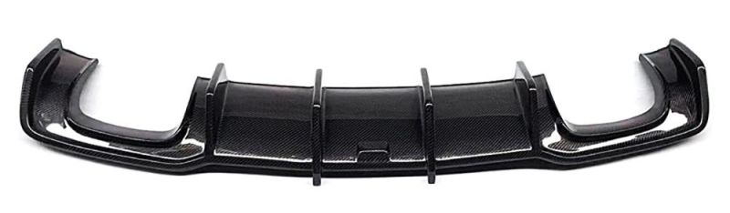 2017 2018 A3 Sline S3 Rear Bumper Diffuser Kb Style Black Rear Lip Diffuser for Audi S3