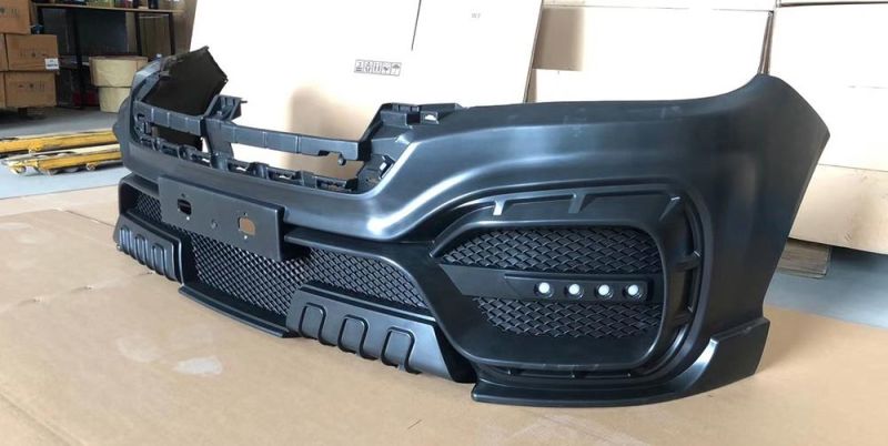 Fender Flare Front Bumper for Hilux Revo Vigo Rocco 2016 2017 2018 2019 with Grille