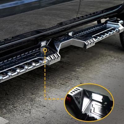 Universal 4X4 Steel Auto SUV Car Side Step Running Board for Ford Ranger T6 T7 Raptor F150 2015-2020