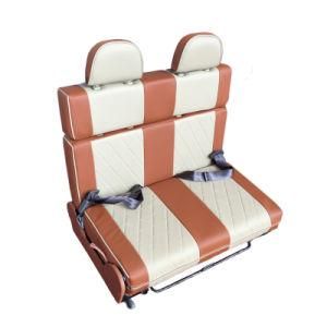 Two Joint People RV Seat with Folding Function