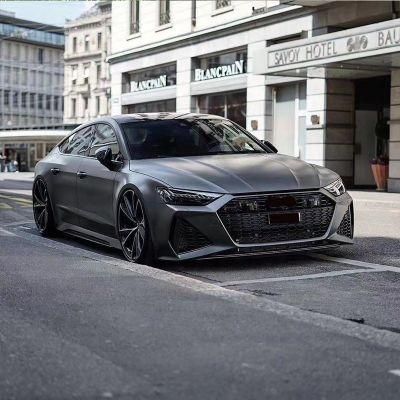 Body Kit Auto Bumper with Grille for Audi A7 S7 RS7 Body Kits 2019 2020 2021