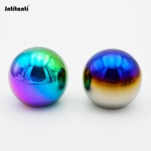 Jntitanti Rainbow Color Titanium Automobile Gear Shift Knob for Auto Tuning