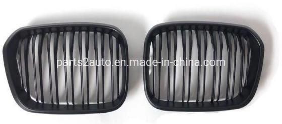 BMW F20 Double Lines Matte Black Grille for 2015-in