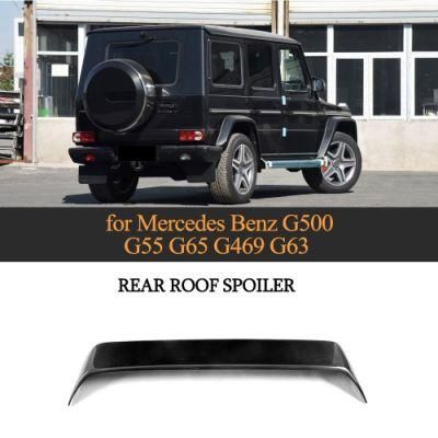 Carbon Fiber Rear Roof Spoiler for Mercedes Benz G-Class W463 G500 G550 G63 G65 Amg 04-17