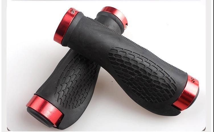 Ergonomic MTB Road Cycling Skid-Proof Grips Anti-Skid Rubber Bicycle Grips Mountain Bike Lock on Bicycle Handlebars Grips