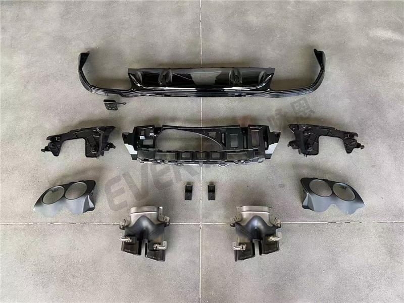 Upgraded E53 Amg Rear Bumper Diffuser Lip for Mercedes Benz E Class W213 2020-2022