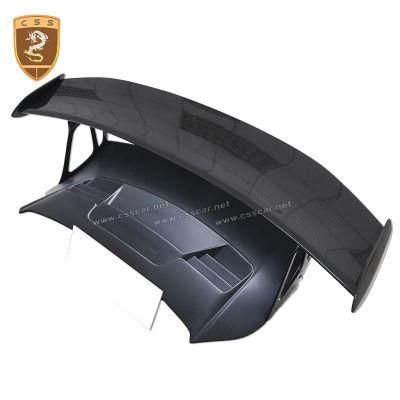 Fiberglass Gt3RS Style Double Deck Rear Spoiler Wing for Porsche 911-991