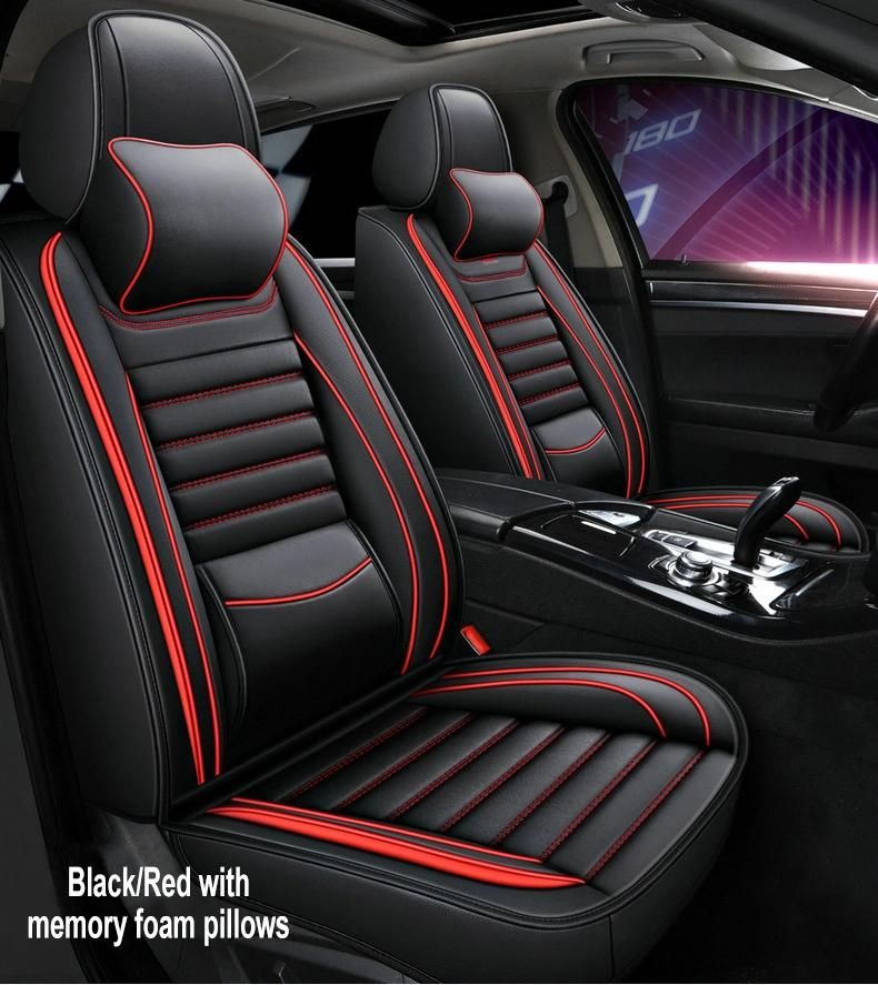 Universal PU PVC Artificial Leather Luxury Auto Car Seat Cover
