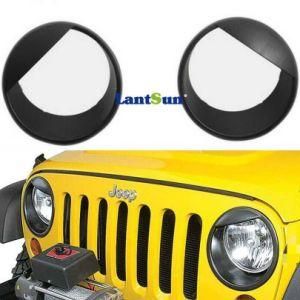 Headlight Angry Bird Style Trim Cover Jeep Wrangler