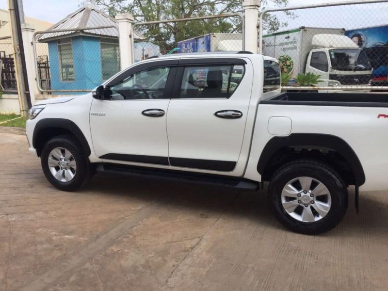 ABS Black Car Side Body Trims for Toyota 2015 Hilux Revo