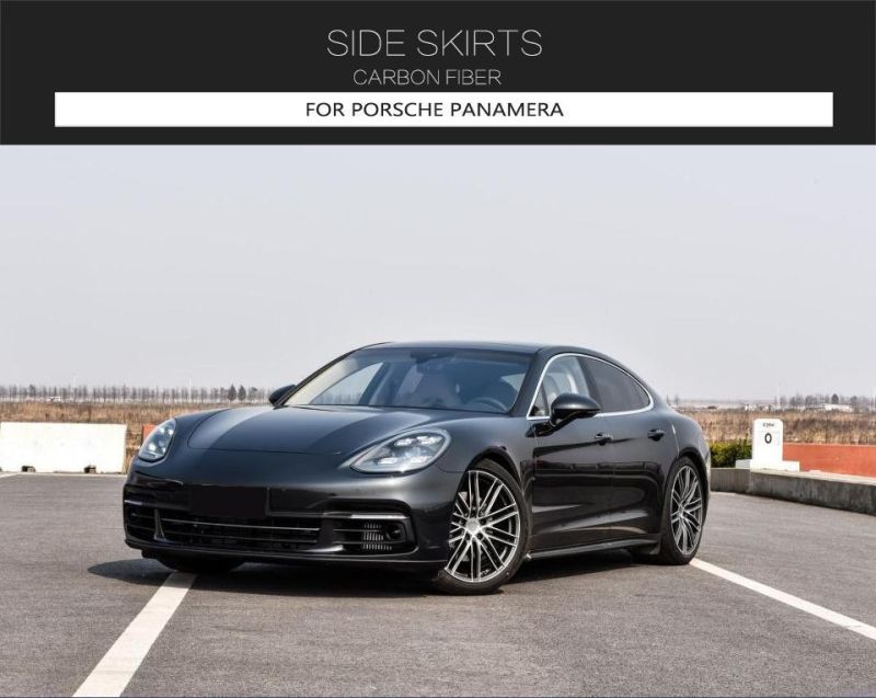 Carbon Fiber Side Skirts for Porsche Panamera Gts Sport 2017-2020