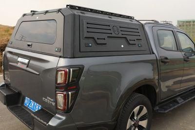 High-Grade Manganese Steel 4X4 Pick up Pickup Truck Bed Cap Canopy Topper for Dmax 2021