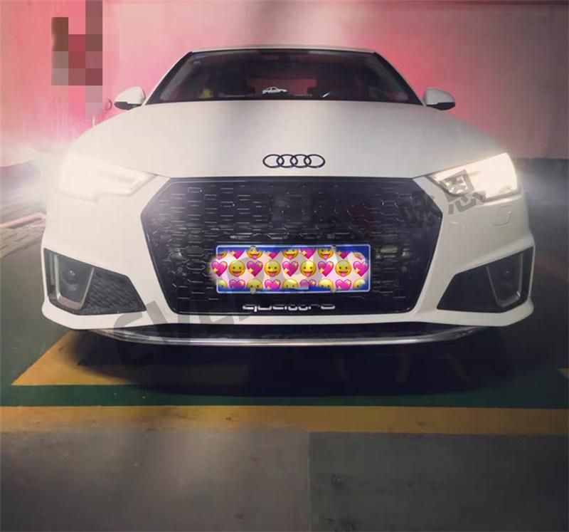 Auto Modified RS4 Front Grill for Audi A4 2017-2019