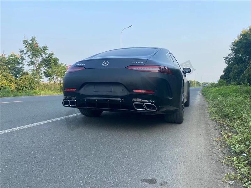 Gt63s Full Body Kit Bodykits Front and Rear Bumper with Rear Diffuser Tail Pipes for Mercedes Benz Amg Gt 2019+