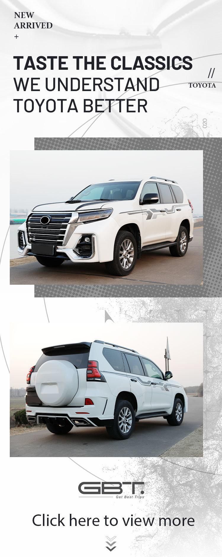 Gbt New Upgrade Navigator Style Car Headlight Bumper Grilles Parts for 2018-on Toyota Prado Fj150 Facelift Model