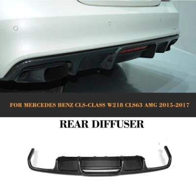 Carbon Fiber W218 Auto Rear Diffuser for Mercede S Ben Z Cls-Class W218 Cls63 Amg 15-17