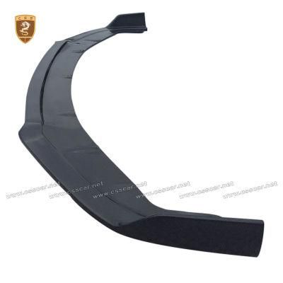 for Porsche Panamera 970 3K Real Carbon Fiber Fabric Front Lip 2014-2016