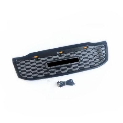 Front Grille with LED for Toyota Hilux Vigo Champ Grille Mesh