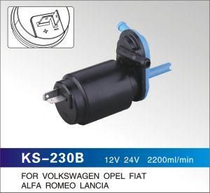 Windshield Washer Motor Pump for Volkswagen, Opel, Flat, Alfa Romeo, Lancia and More, OEM Quality