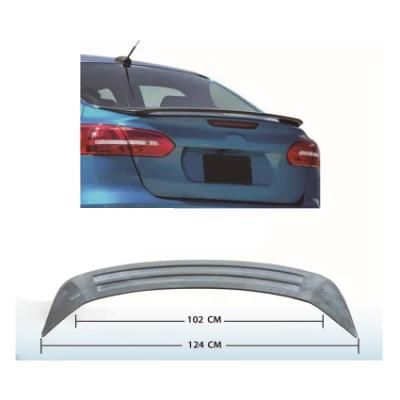 OEM Style Deck Boot Wing Unpainted Raw Material ABS Rear Tail Lip