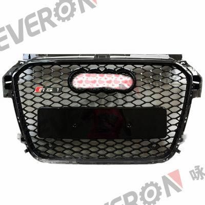 RS1 Style Honeycomb Mesh Front Grille for Audi A1 2011-2015