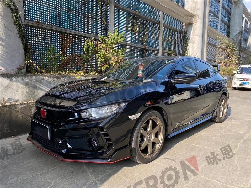 New 2020 Type R Car Bumpers Body Kits for Honda Civic Sedan 2016-2020