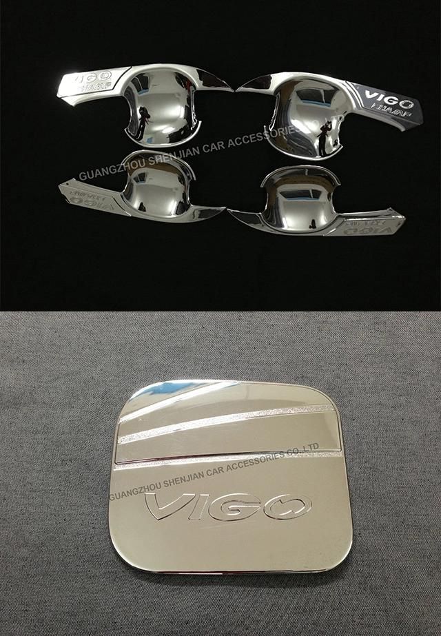 Hot Sale Cheap Car Models Accessories Black Chrome Combo Set Vigo 2012 Chinese Factory
