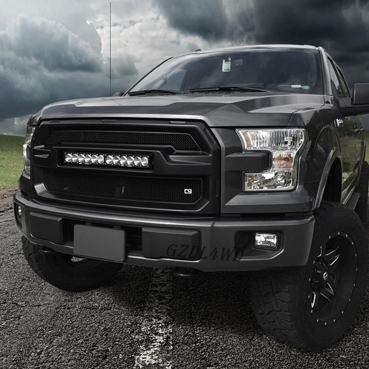 Textured Black Pocket Rivet Offroad Fender Wheel Flares Trim for 09-14 for F150 Svt Raptor