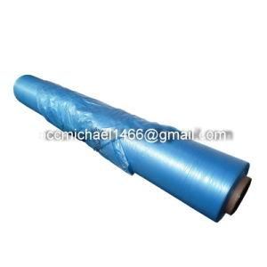 Transparent Blue Overspray Static Car Automotive Plastic Sheeting Paint Masking Film