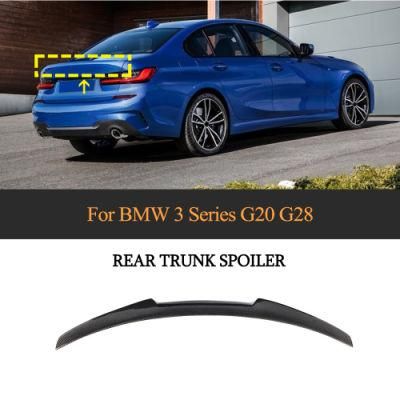 Carbon Fiber Rear Trunk Spoiler for BMW 3 Series G20 2019 2020 Rear Wing Spoiler Boot Lid