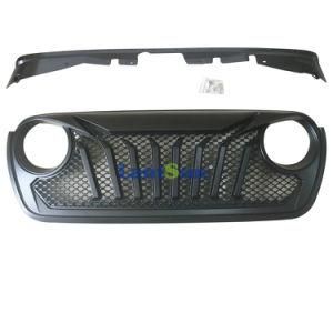 Jl1071 Black Front Grille for Jeep Wrangler Jl2018+