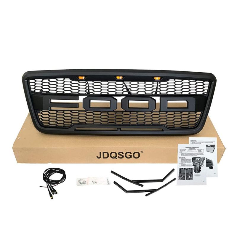 Best Quality Hot Sell Front Grill with Light for Ford F150 2004-2008