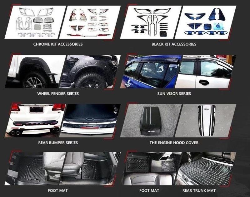Top Selling ABS Plastic Car Door Handle Cover for Avanza Accessories