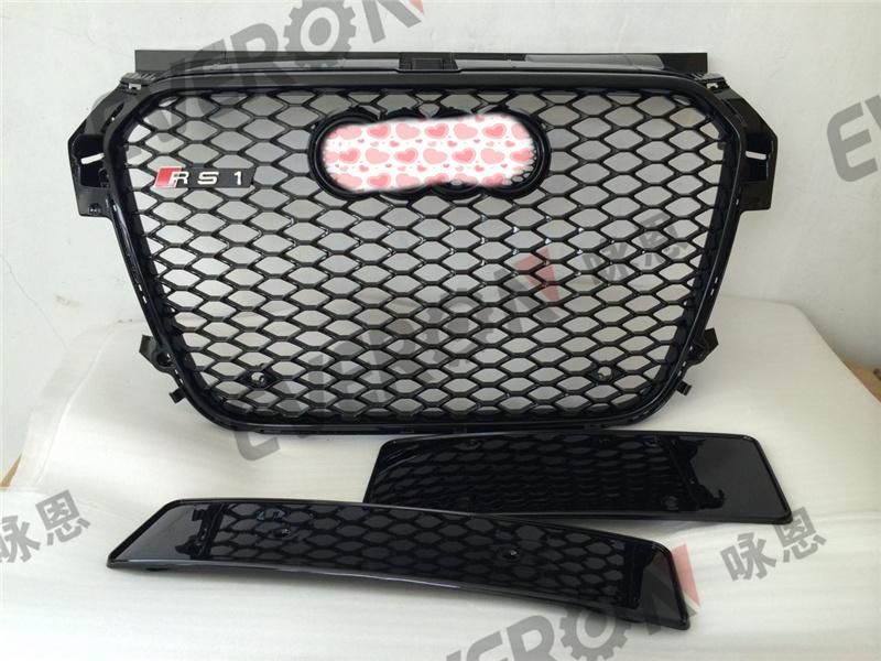 RS1 Style Honeycomb Mesh Front Grille for Audi A1 2011-2015