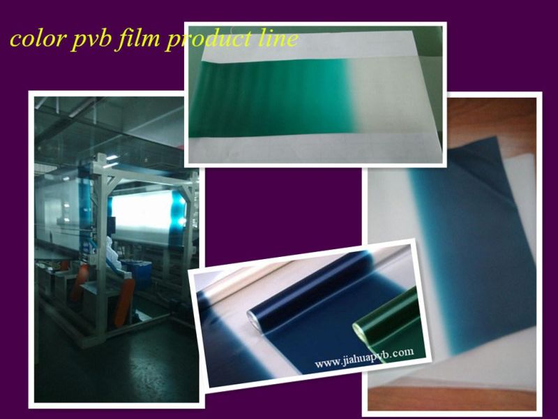 Jiahua 0.76mm PVB Film Interlayer for Car Windshield Glass with ISO9001, Ce