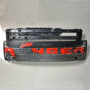 Car Front Grill for Ranger T6 Raptor 2012 4X4 Body Kits T6 with LED Light