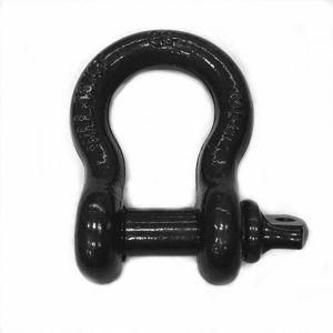 Black D-Shaped / U-Shaped Shackle Connecting Chain Buckle 3/4