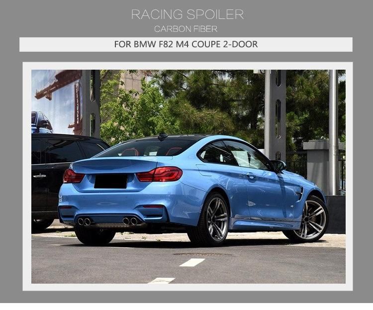 Carbon Fiber Rear Wing Spoiler for BMW F82 M4 Coupe 2014-2017