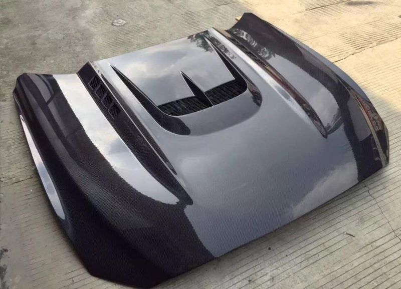 Carbon Fiber Bonnet Engine Hood for Ford Mustang 2015-2017