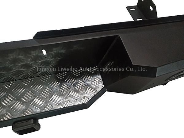 Rear Bumper Car Accessories Black Steel Bullbar for Mitsubishi Triton 2019+